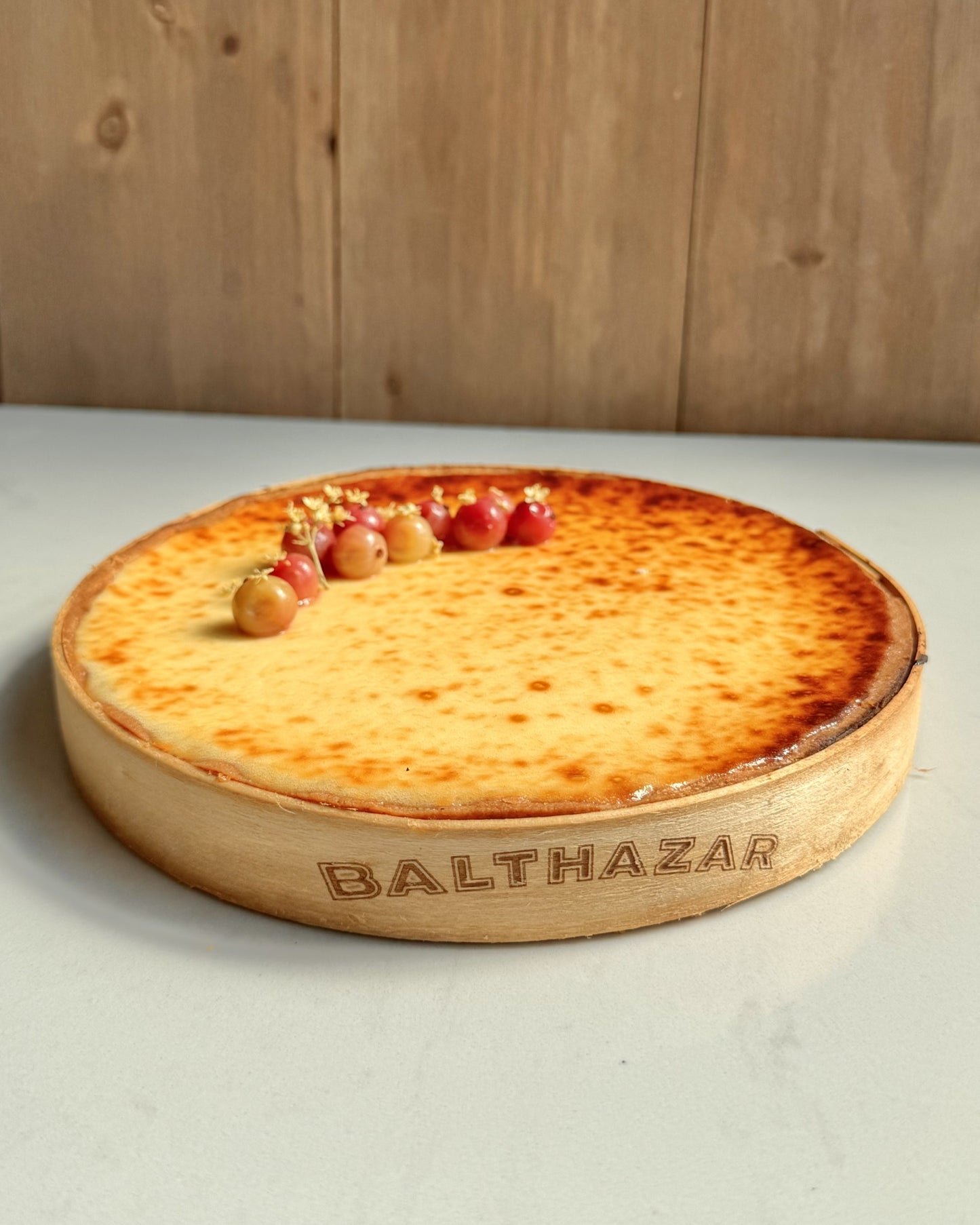 Gooseberry & Labne Tart